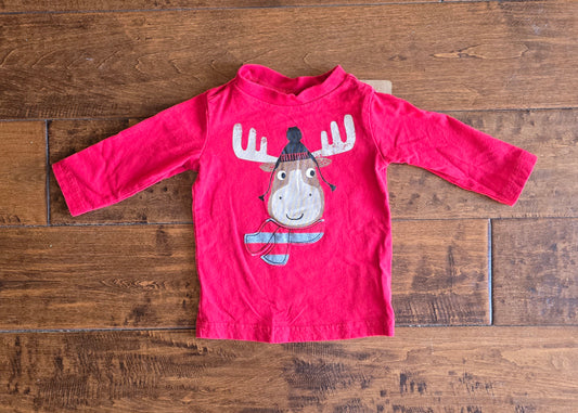 First Impression Boys Long Sleeve Shirt-3/6M