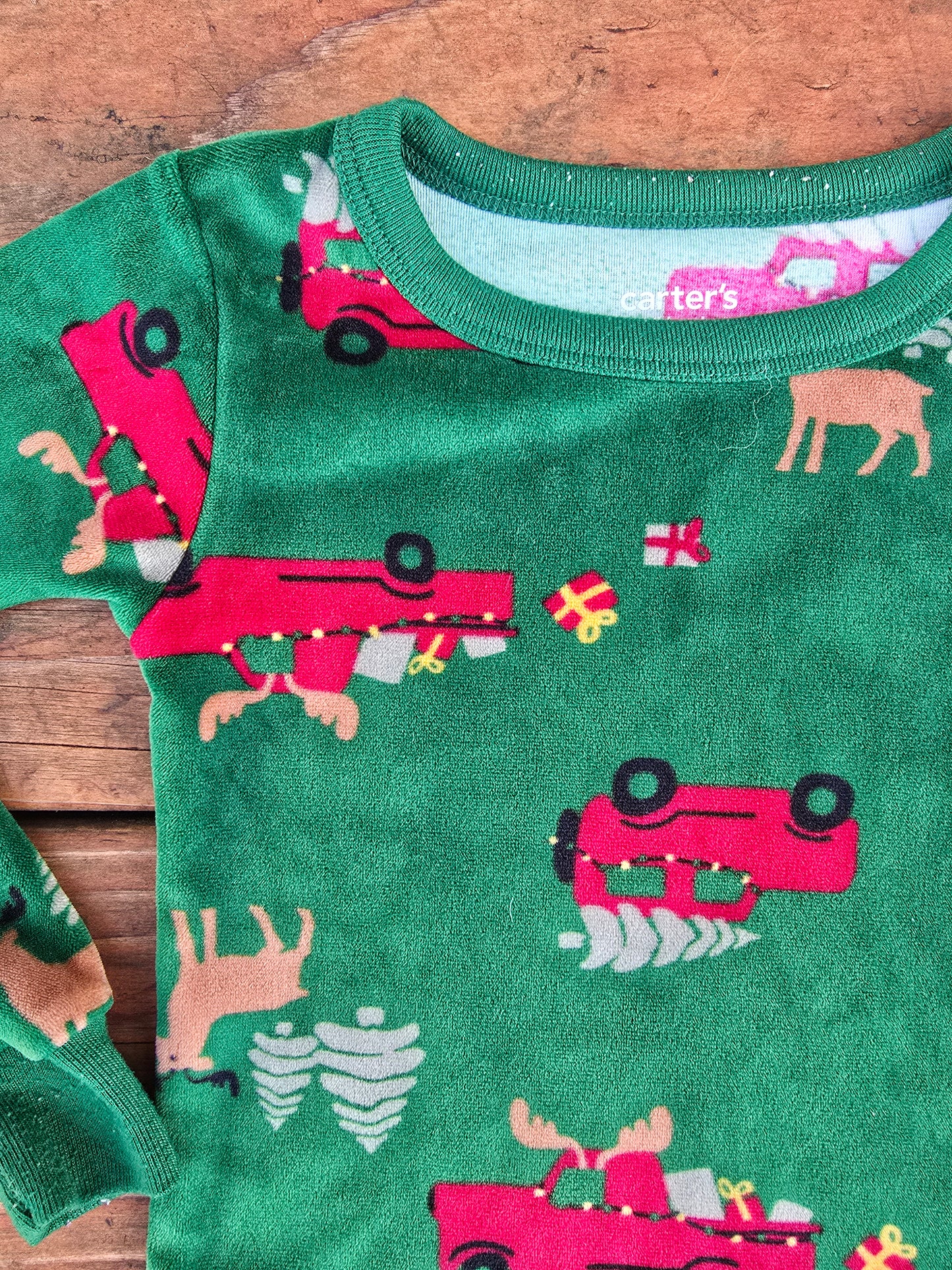 Carter's Fleece Christmas Pajama Set-2T