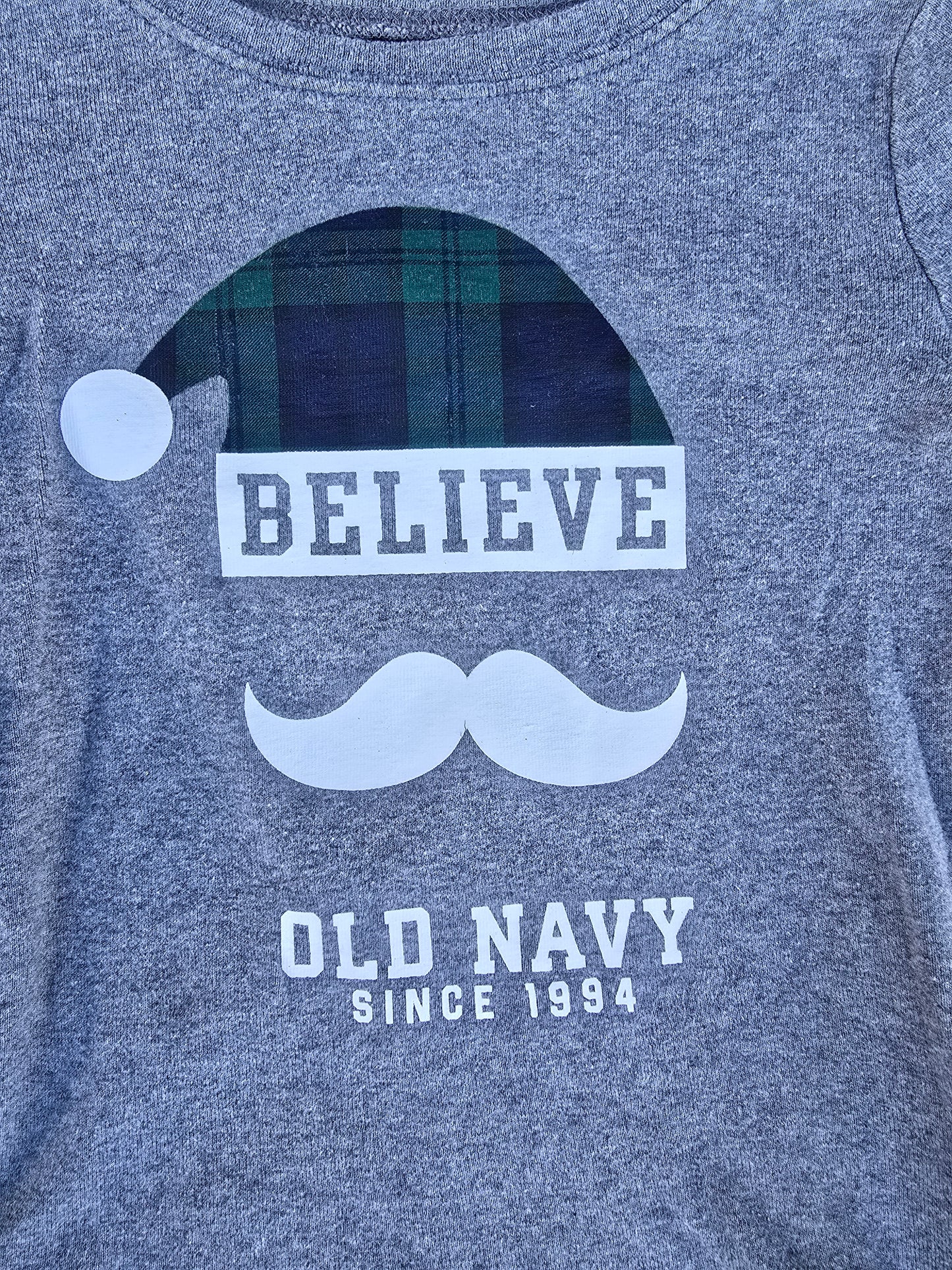 Old Navy Christmas LS Pajama Top-2T