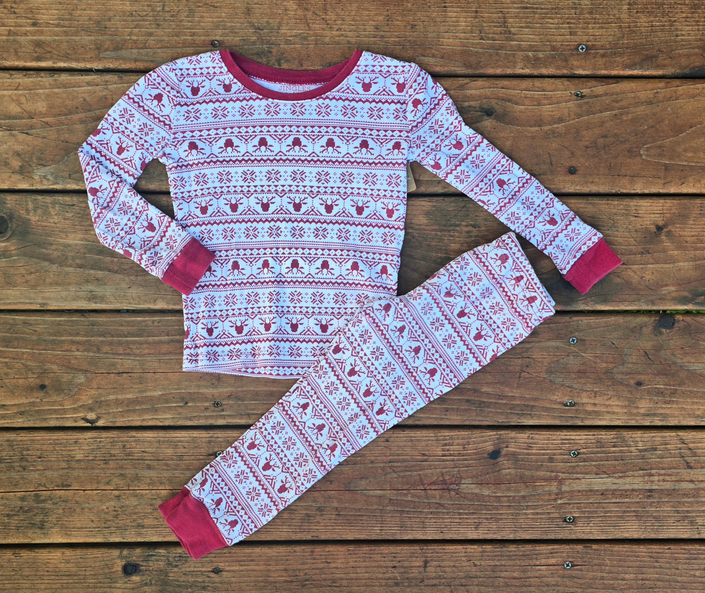 Jingles&Joy Snug Fit Pajama Set-4T