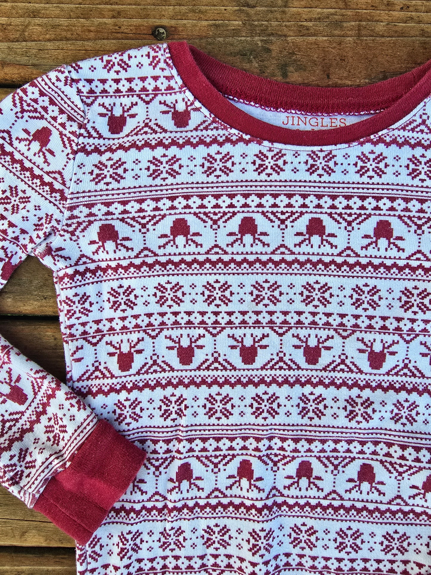 Jingles&Joy Snug Fit Pajama Set-4T