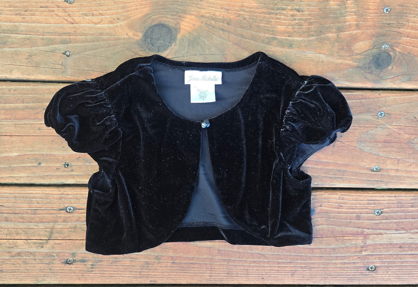 Jone Michelle Girls Black Shrug-6