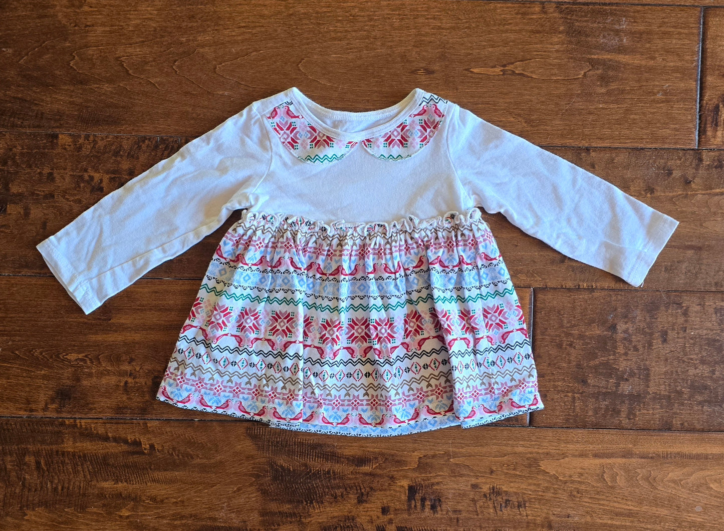 First Impression Girls Christmas Dress-3/6M