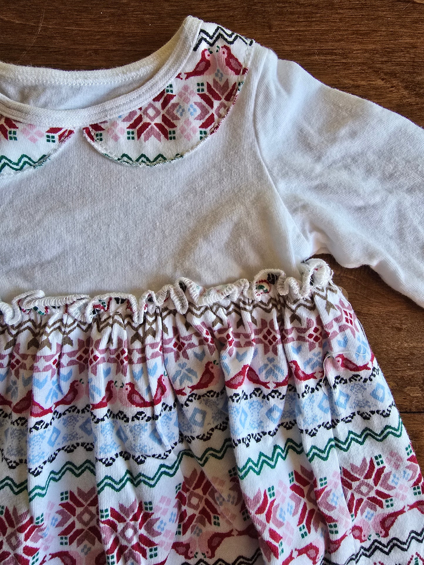 First Impression Girls Christmas Dress-3/6M