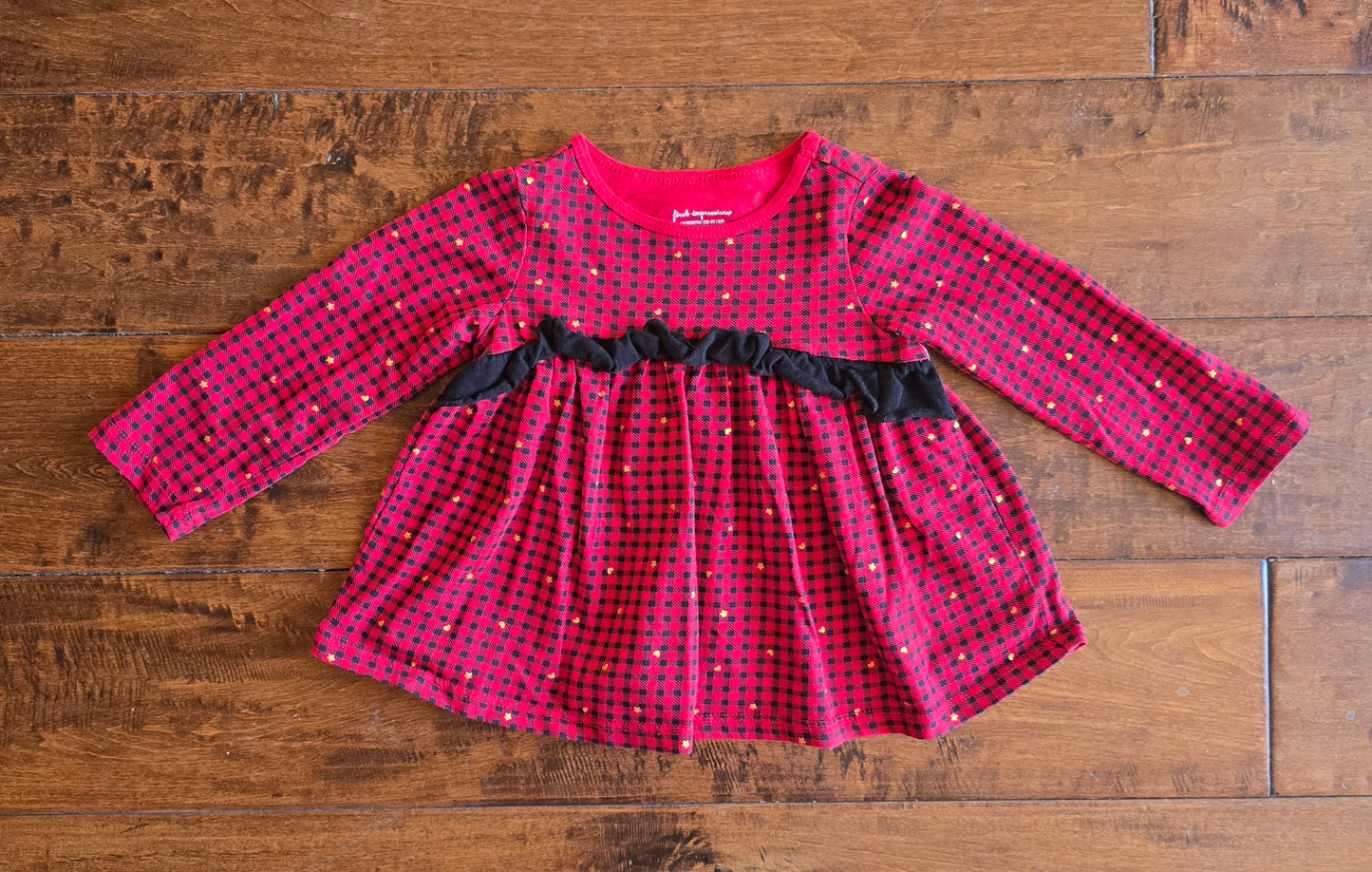 First Impression Girls Christmas Dress-12M
