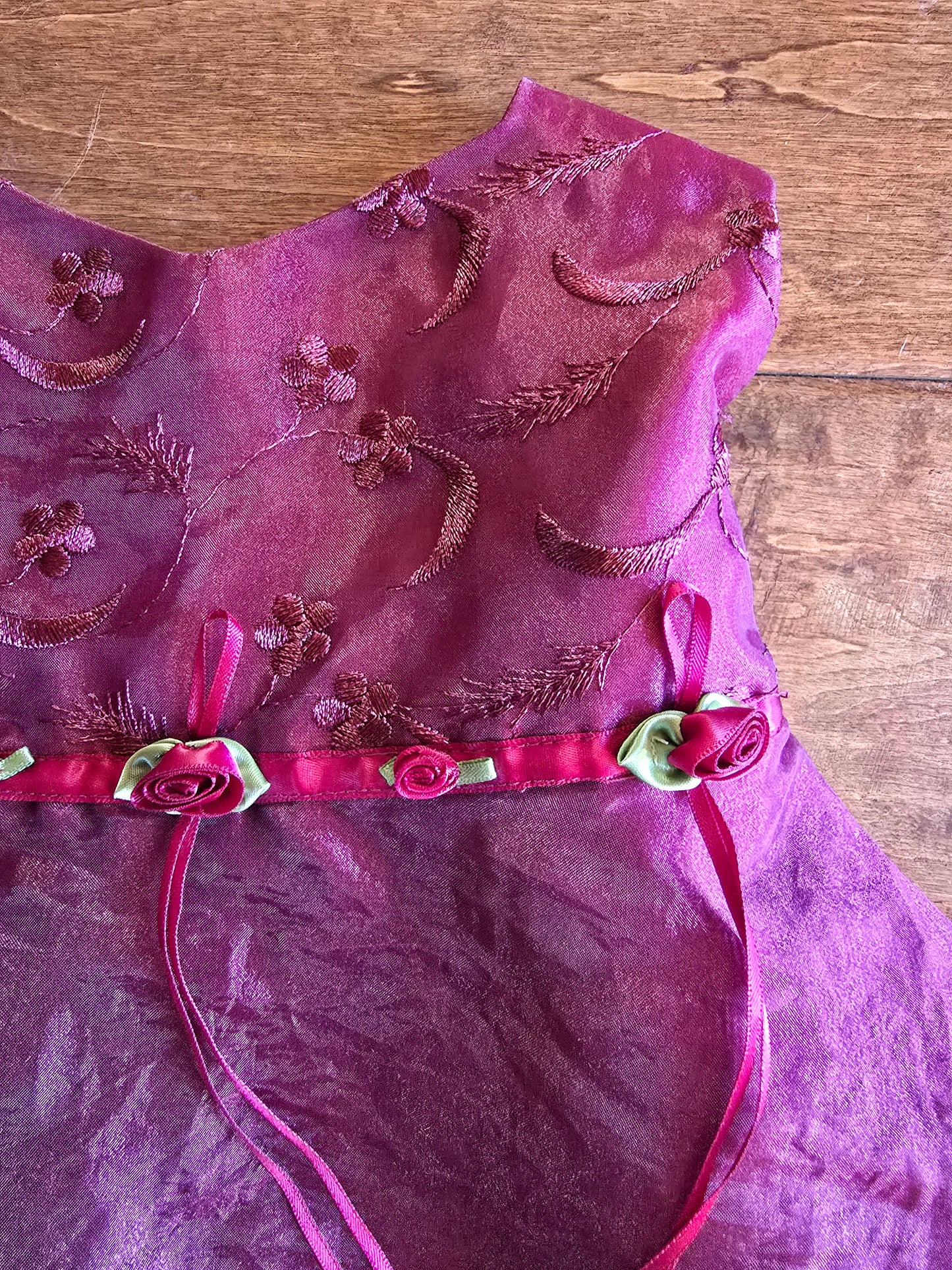 Munega Girls Plum Formal Dress-12M