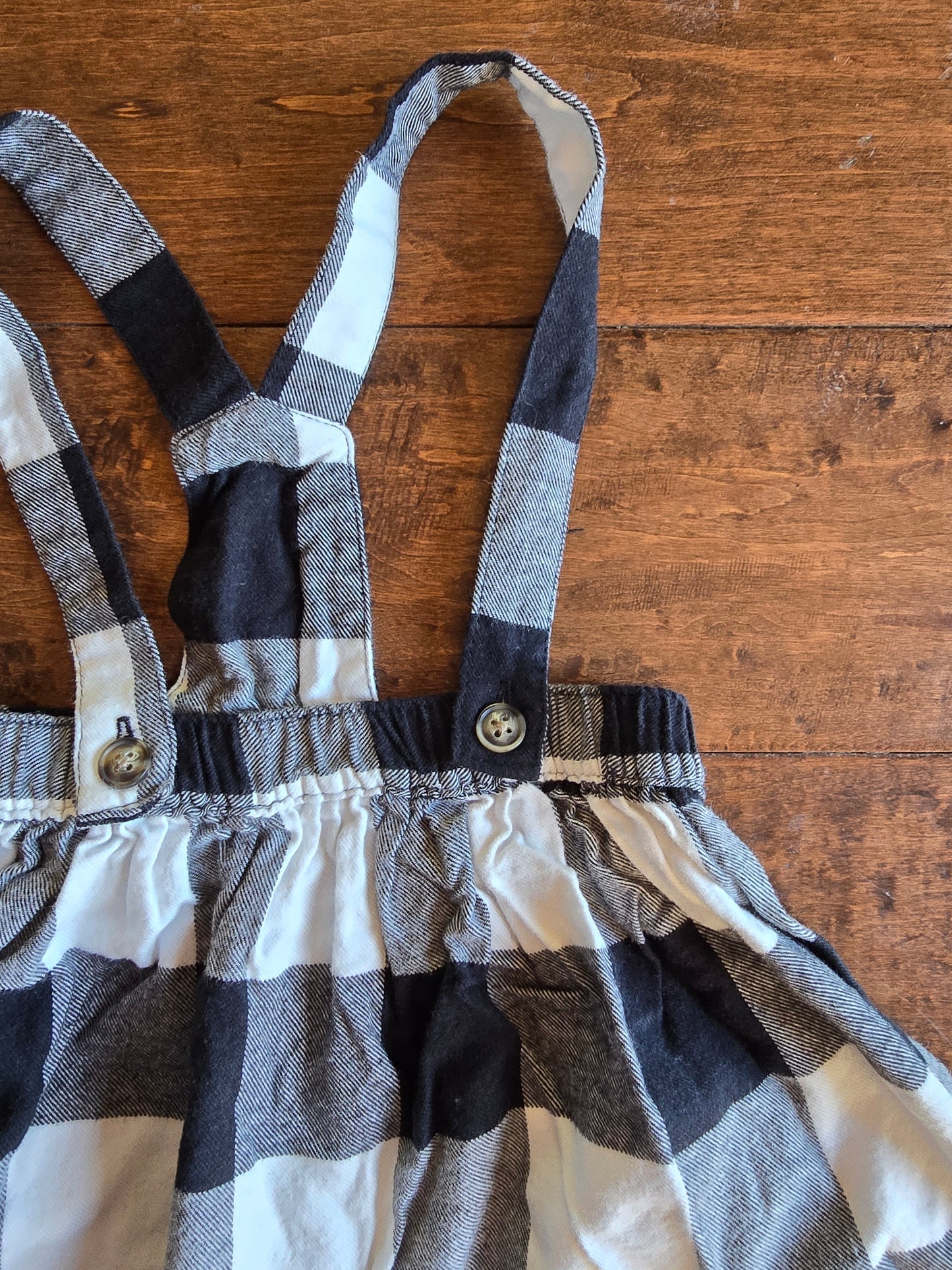 Carter's Girls Plaid Jumper Dress-18M