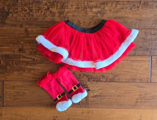 Baby Essentials Girls Tulle Tutu&Socks-18M