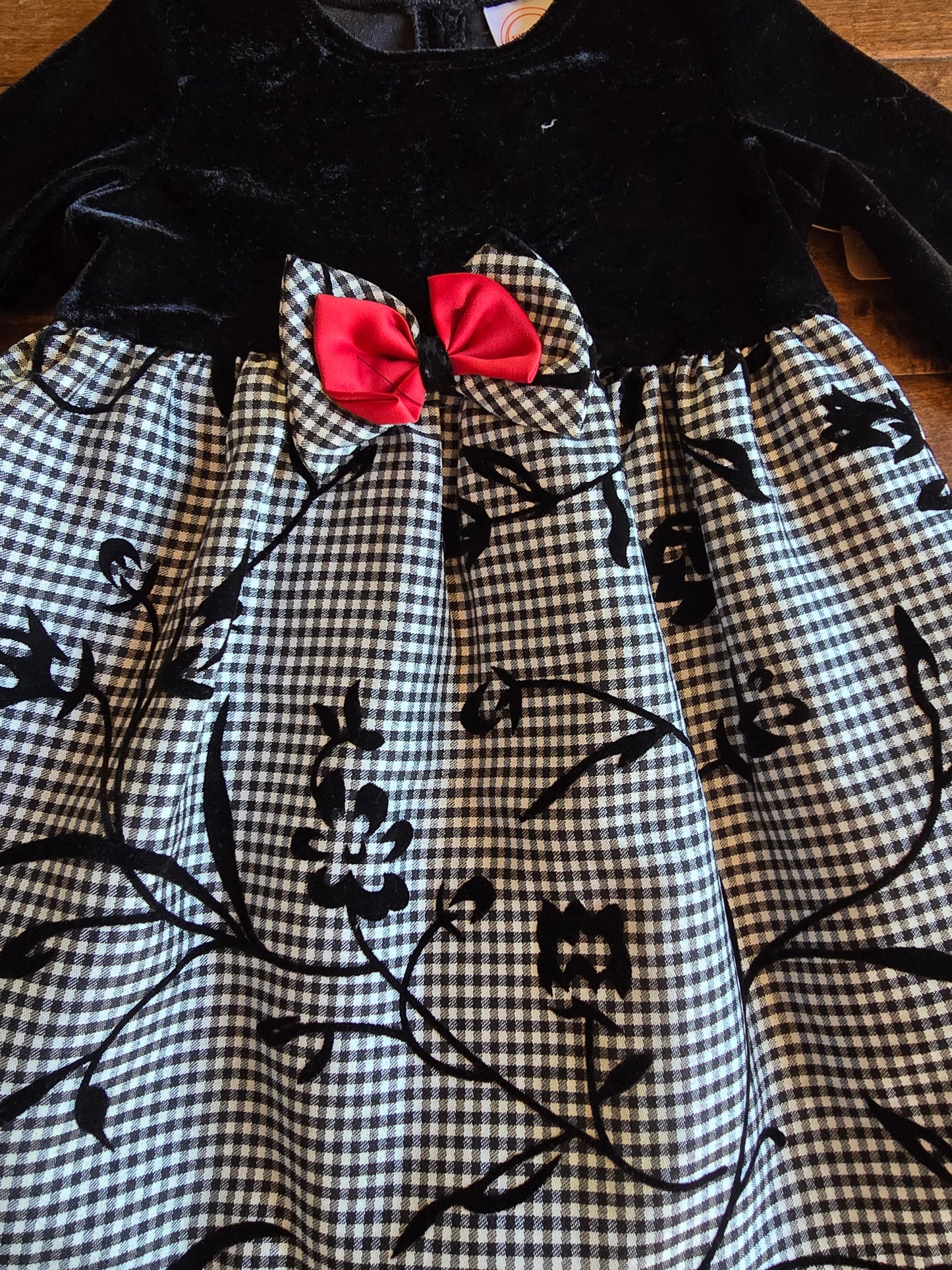 Wonder Nation Girls Christmas Dress-18M