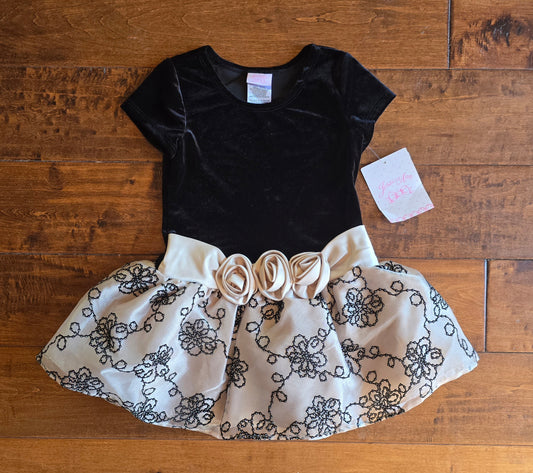 NWT Jessica Ann Silver Formal Dress-3T