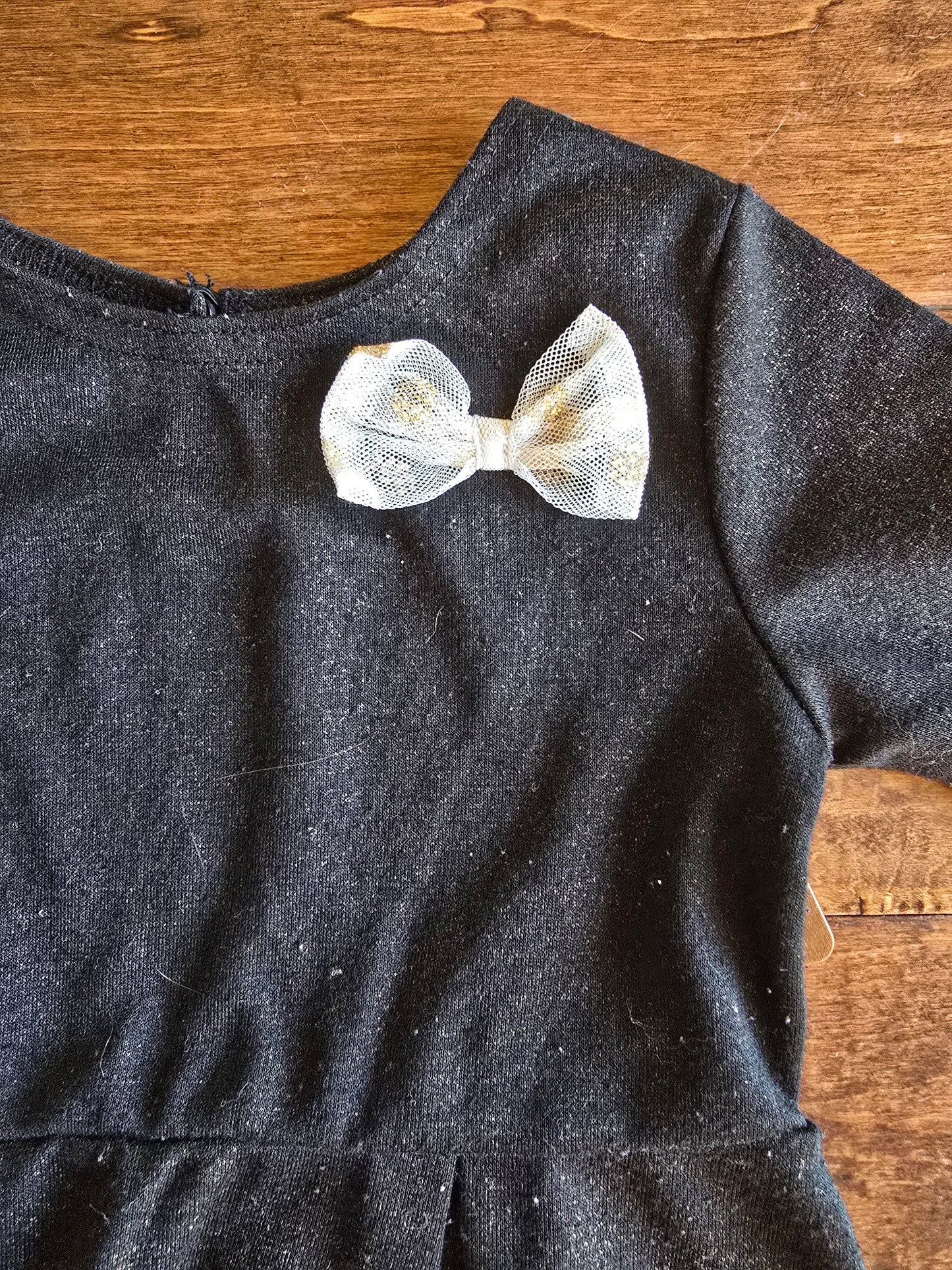 Healthtex Girls Black Casual Dress-2T