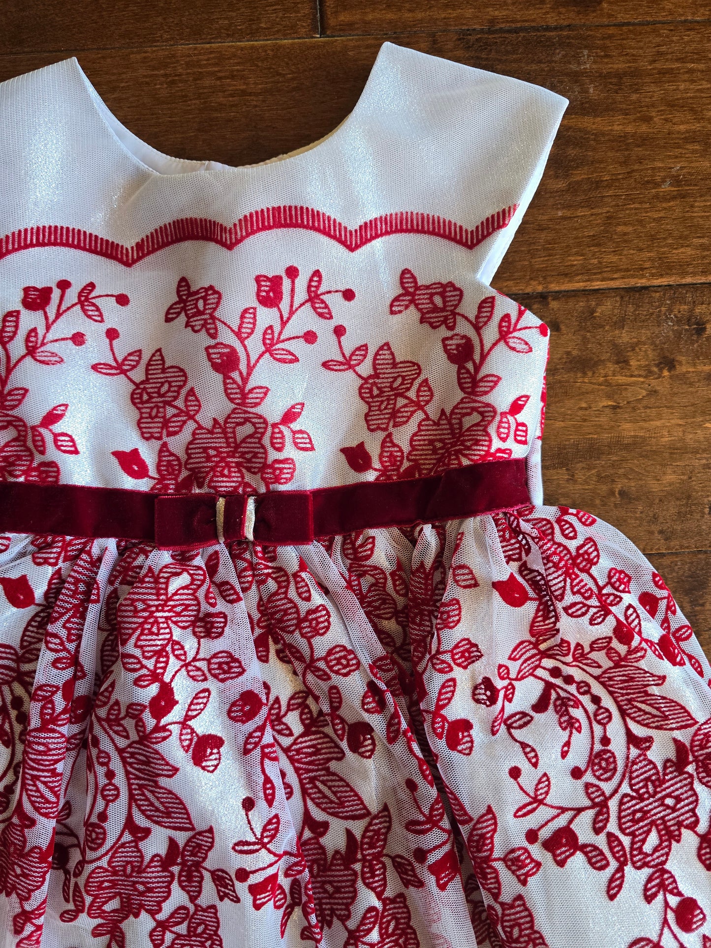 Jona Michelle Ruby Dress+Shrug-4T