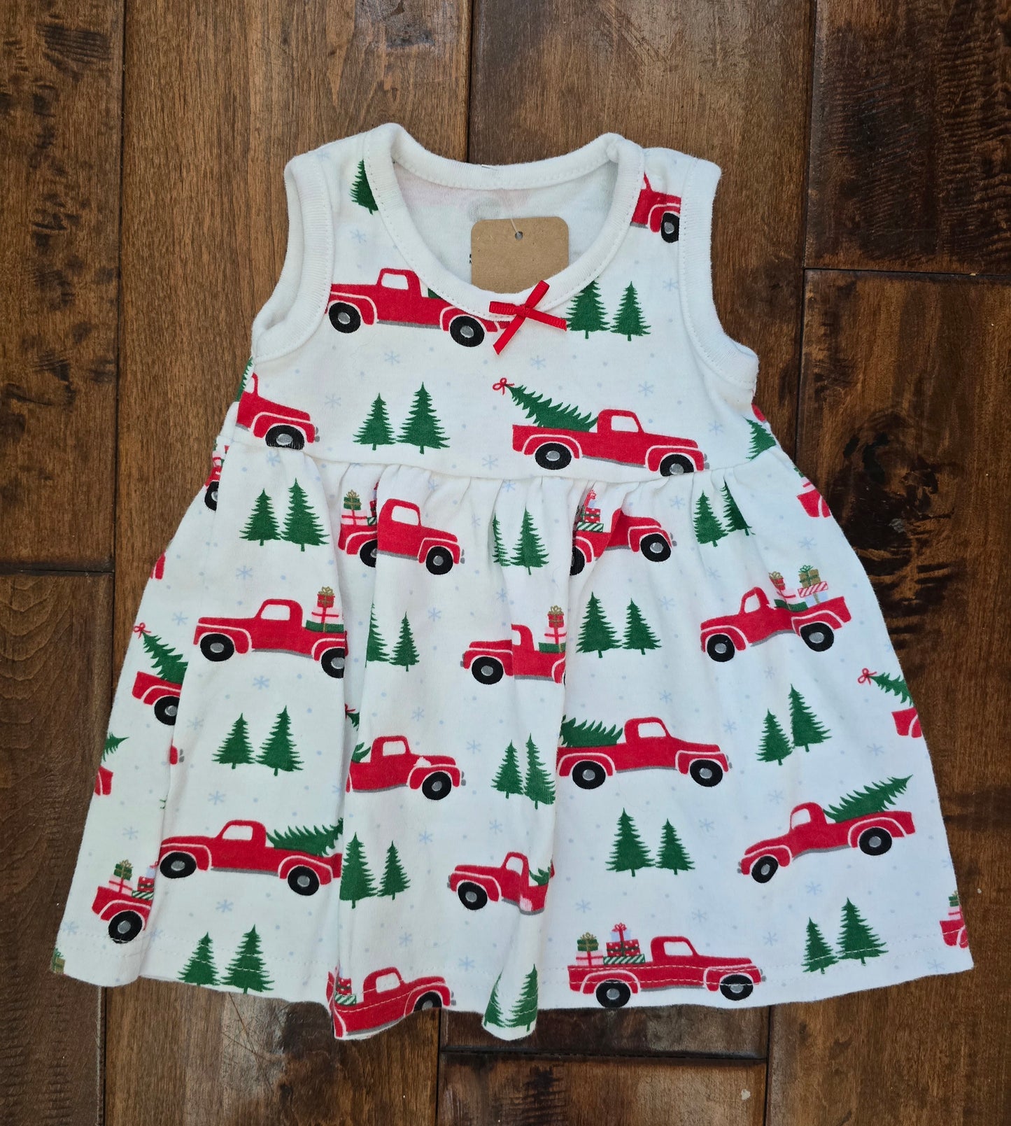 H&B Girls Sleeveless Dress-0/3M