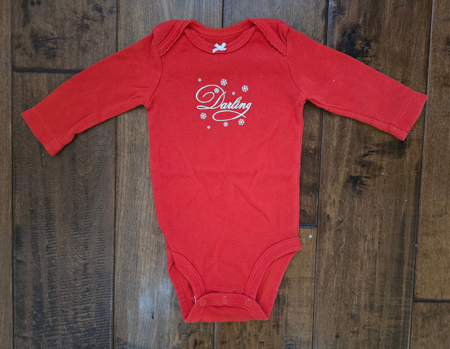 Carter's Girls Long Sleeve Bodysuit-3M