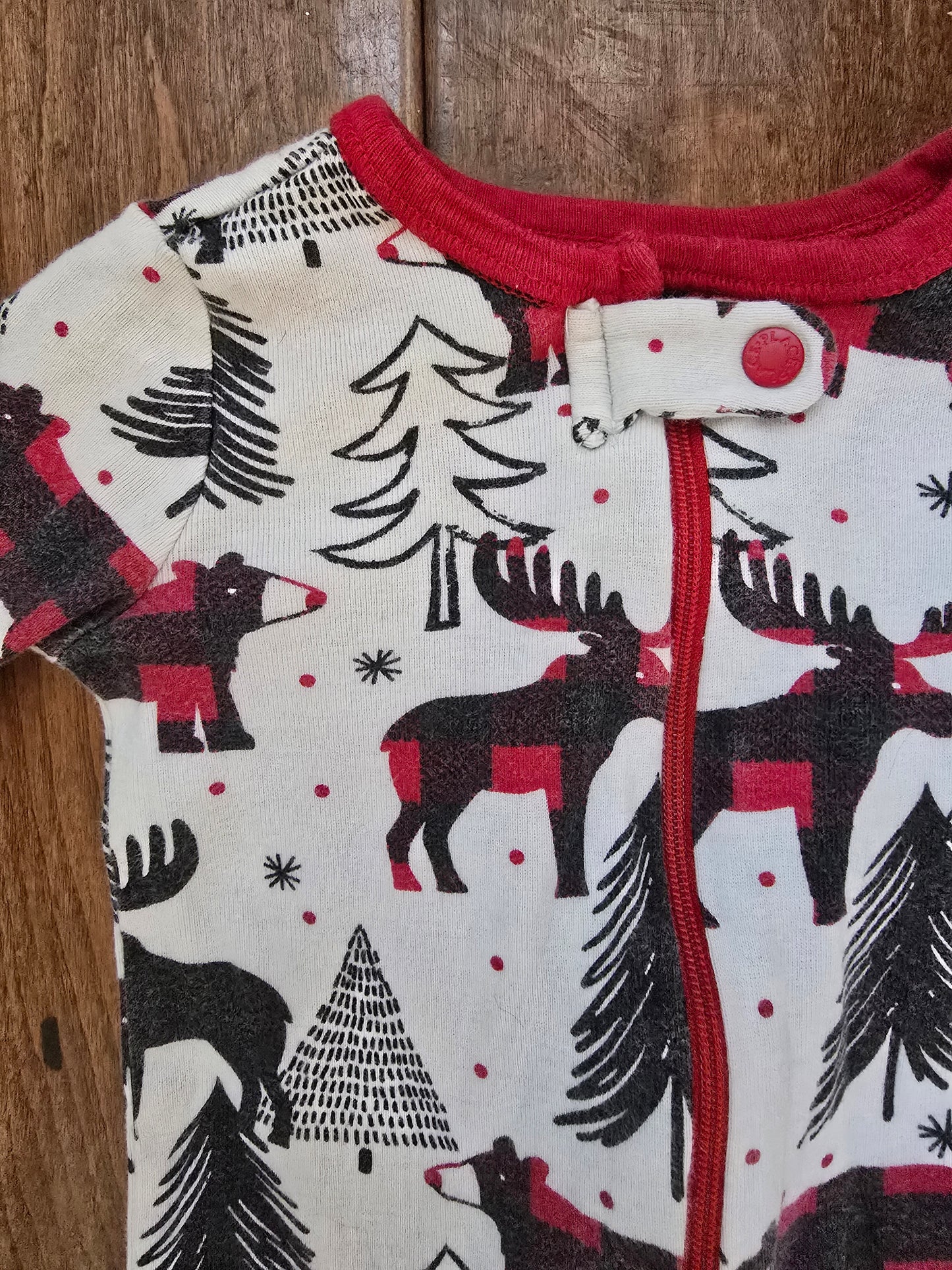 TCP Snug Fit Zip Pajama-3/6M