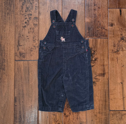 Child of Mine Boys Corduroy Overalls-6/9M