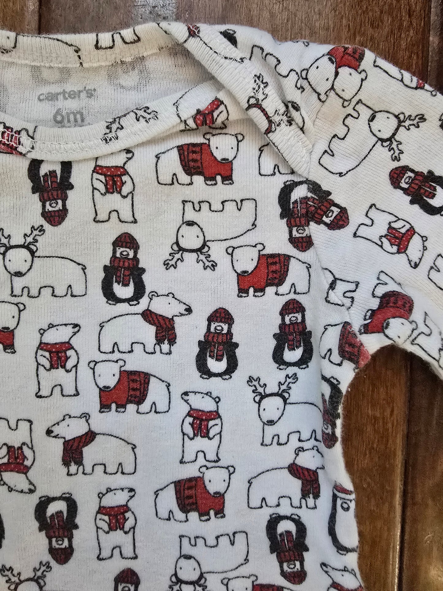 Carter's Long Sleeve bodysuit-6M