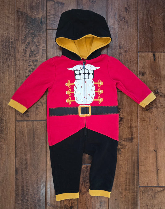 Old Navy Nutcracker Fleece Jumpsuit-6/12M