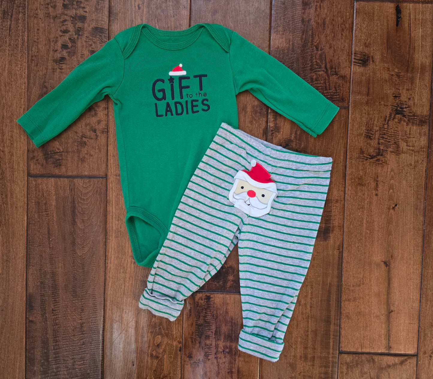 Just One You Santa Bodysuit Outfit-6M