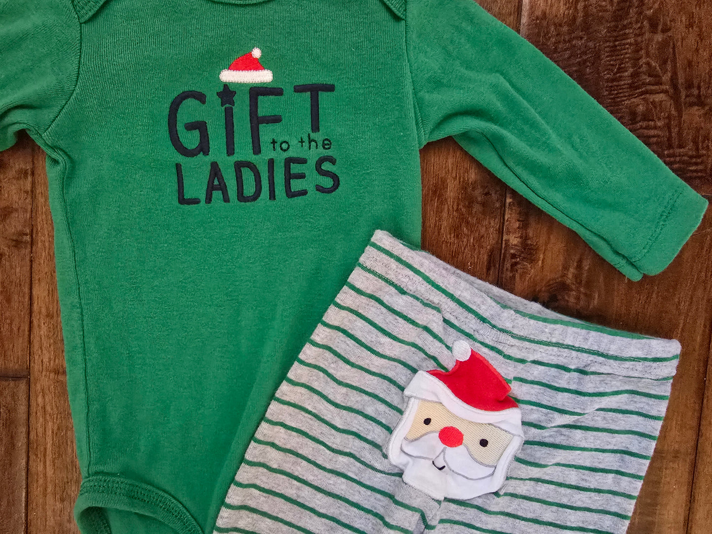 Just One You Santa Bodysuit Outfit-6M