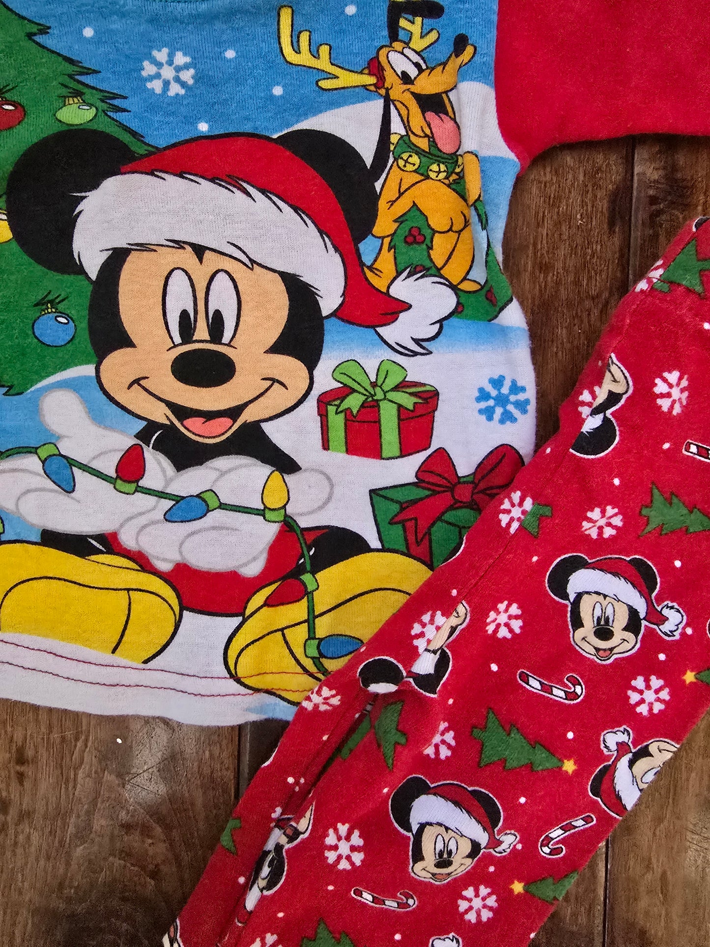 Disney Mickey Mouse Snug Pajama Set-9M