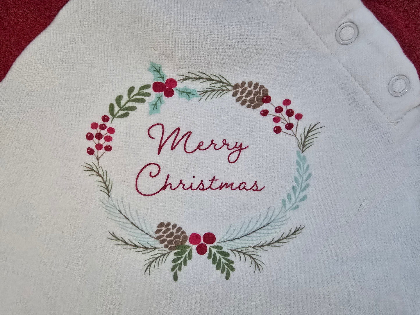 Touched By Nature Christmas Pajamas-6/12M