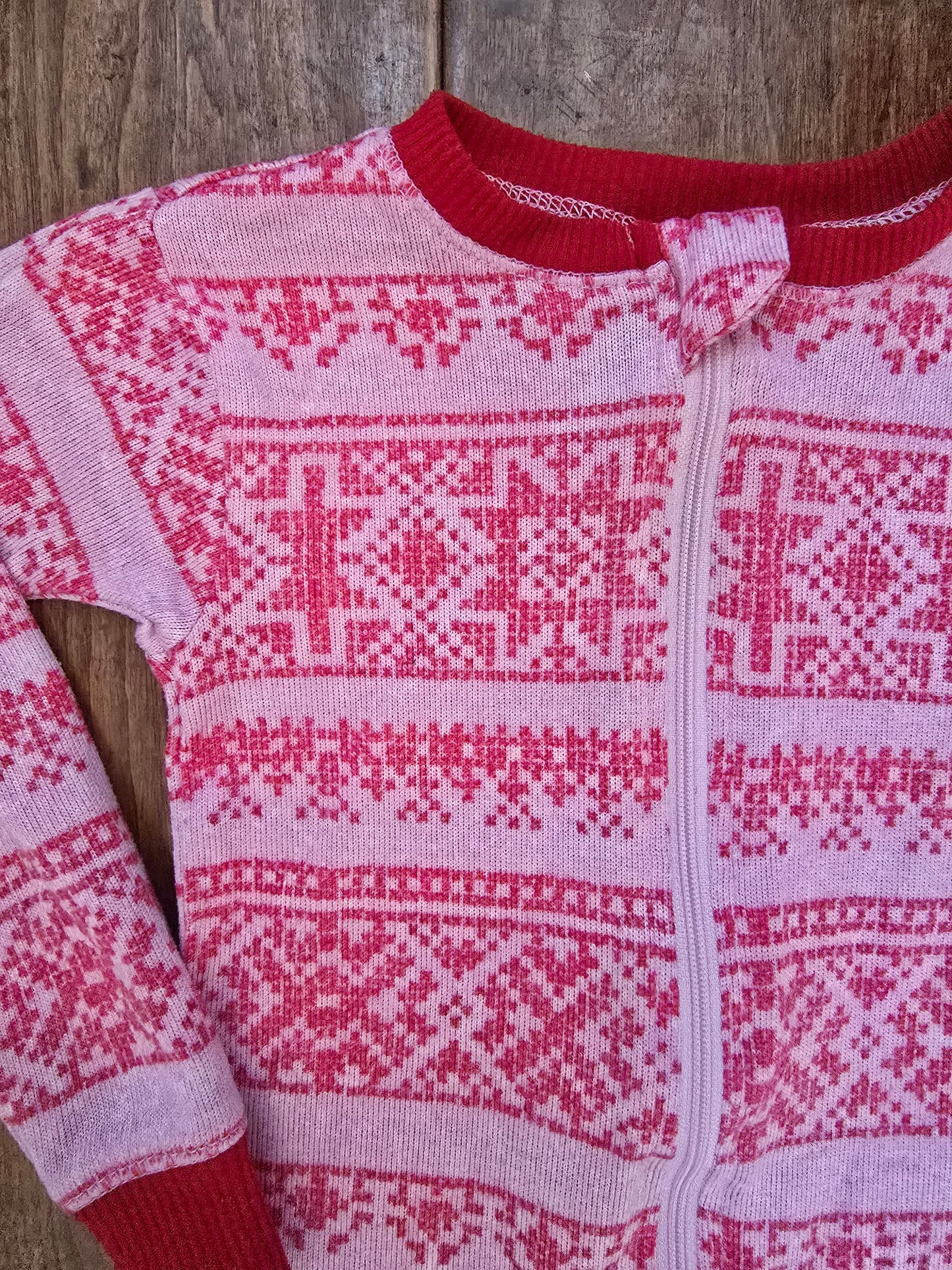 Kidtopia Girls Snug Fit Zip Pajama-18M