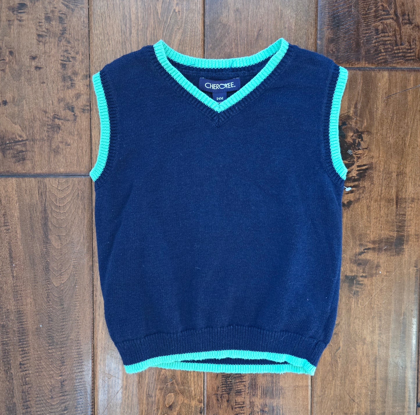 Cherokee Boys Sweater Vest-24M