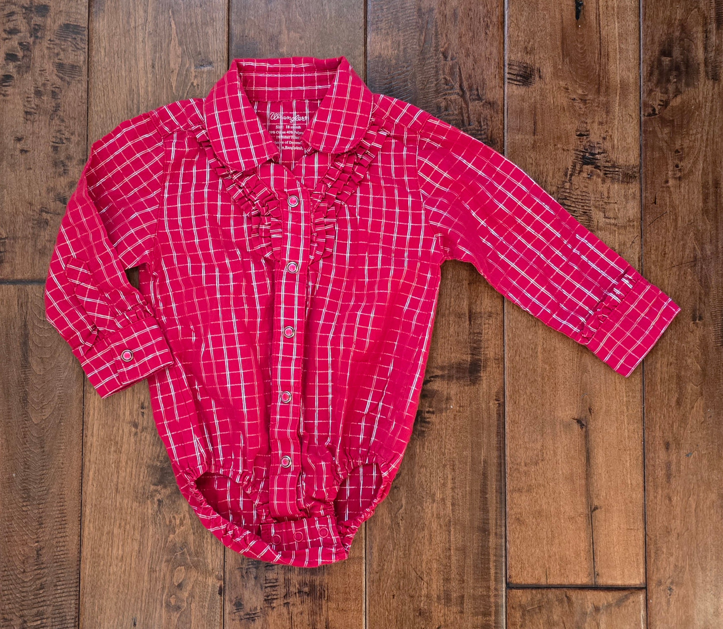 Wrangler Collared Bodysuit-18M