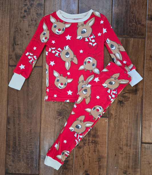 Rudolph Snug Fit Pajama Set-18M