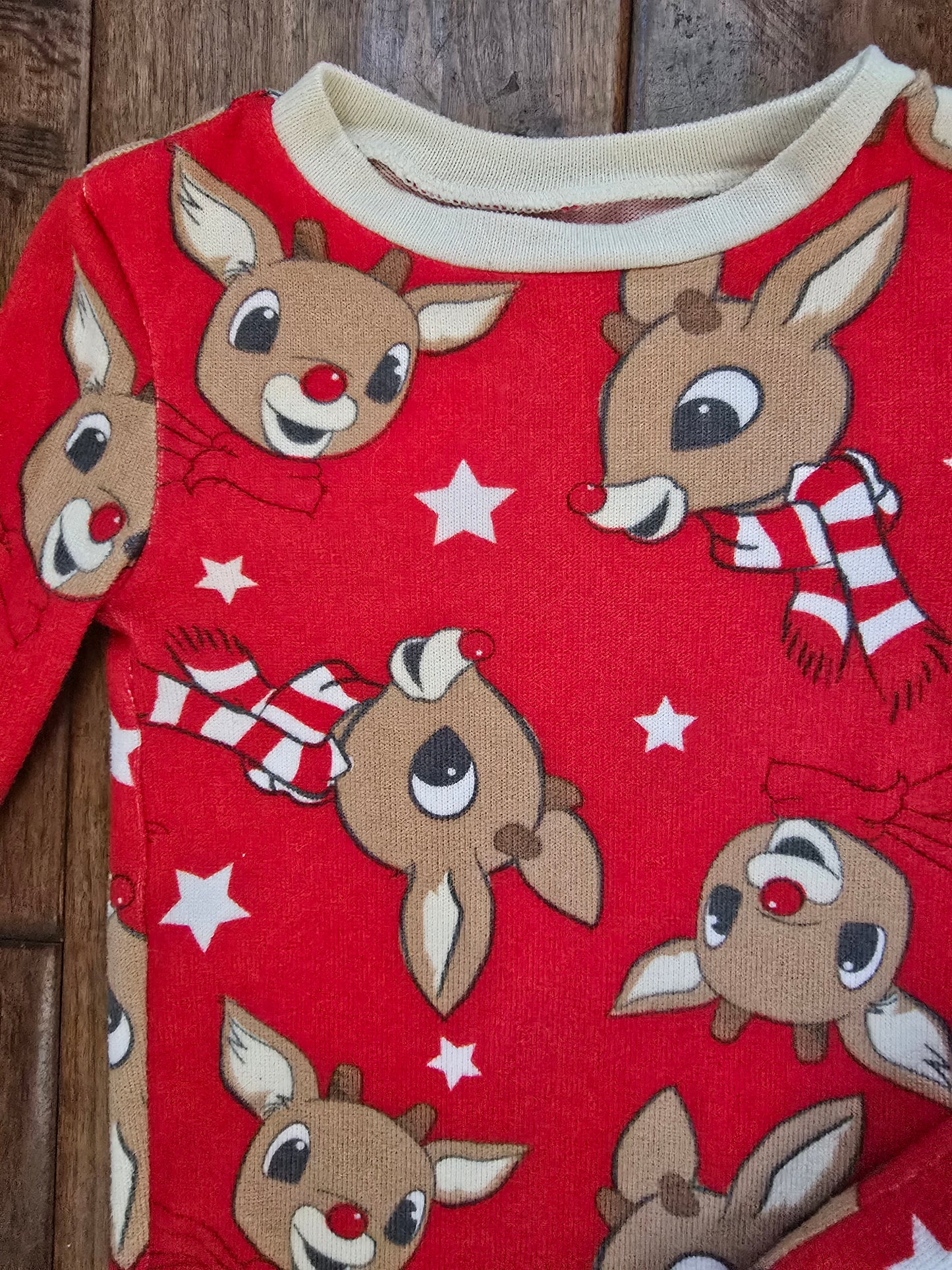 Rudolph Snug Fit Pajama Set-18M