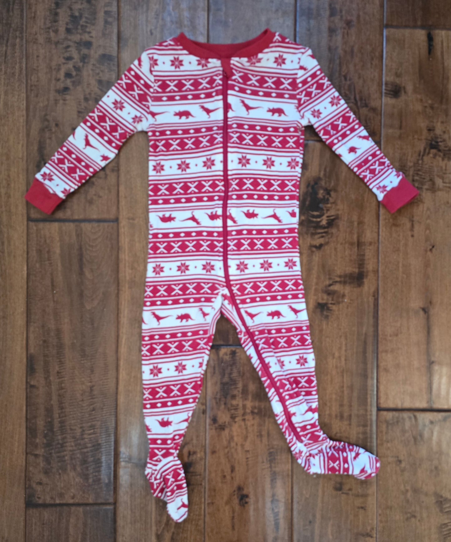 Dip Geometric Zip Snug Fit Pajama-12/18M