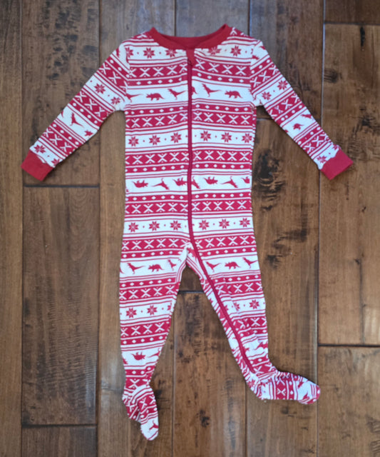 Dip Geometric Zip Snug Fit Pajama-12/18M