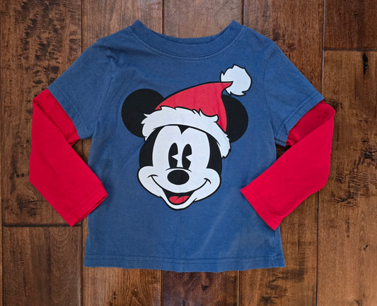 Disney Boys Long Sleeve Shirt-4T