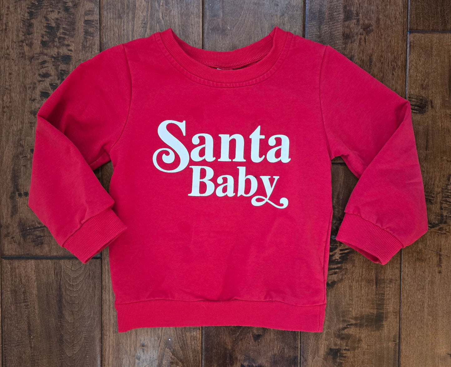 Unisex Santa Long Sleeve Shirt-3/4T