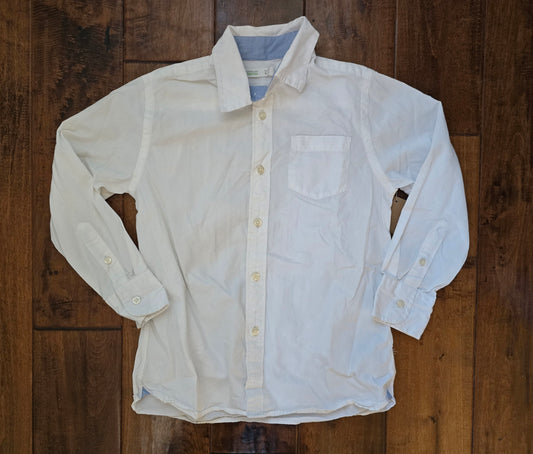 J.Crew Boys Long Sleeve Button Down-6/7