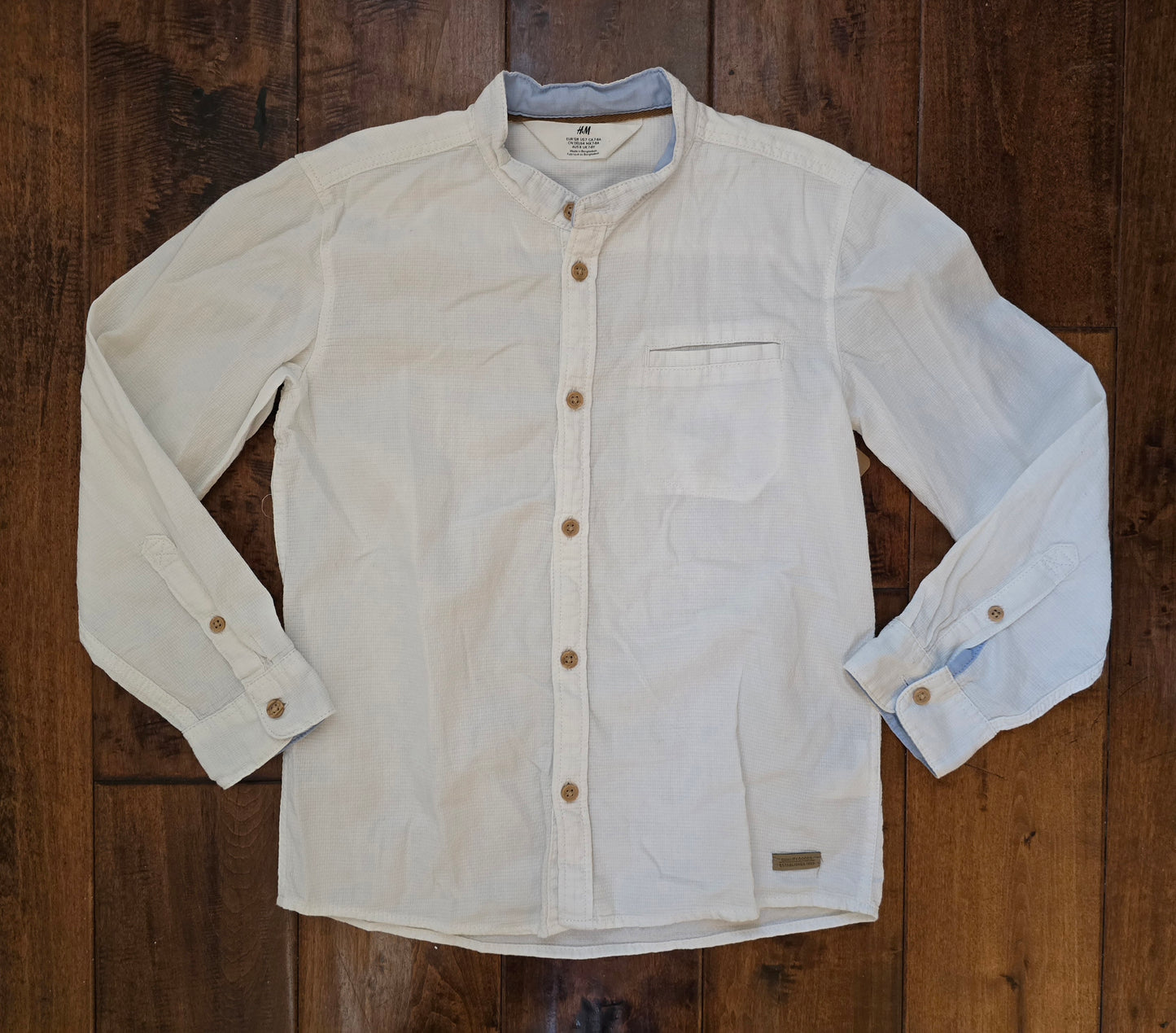 H&M Boys Button Down Long Sleeve-7