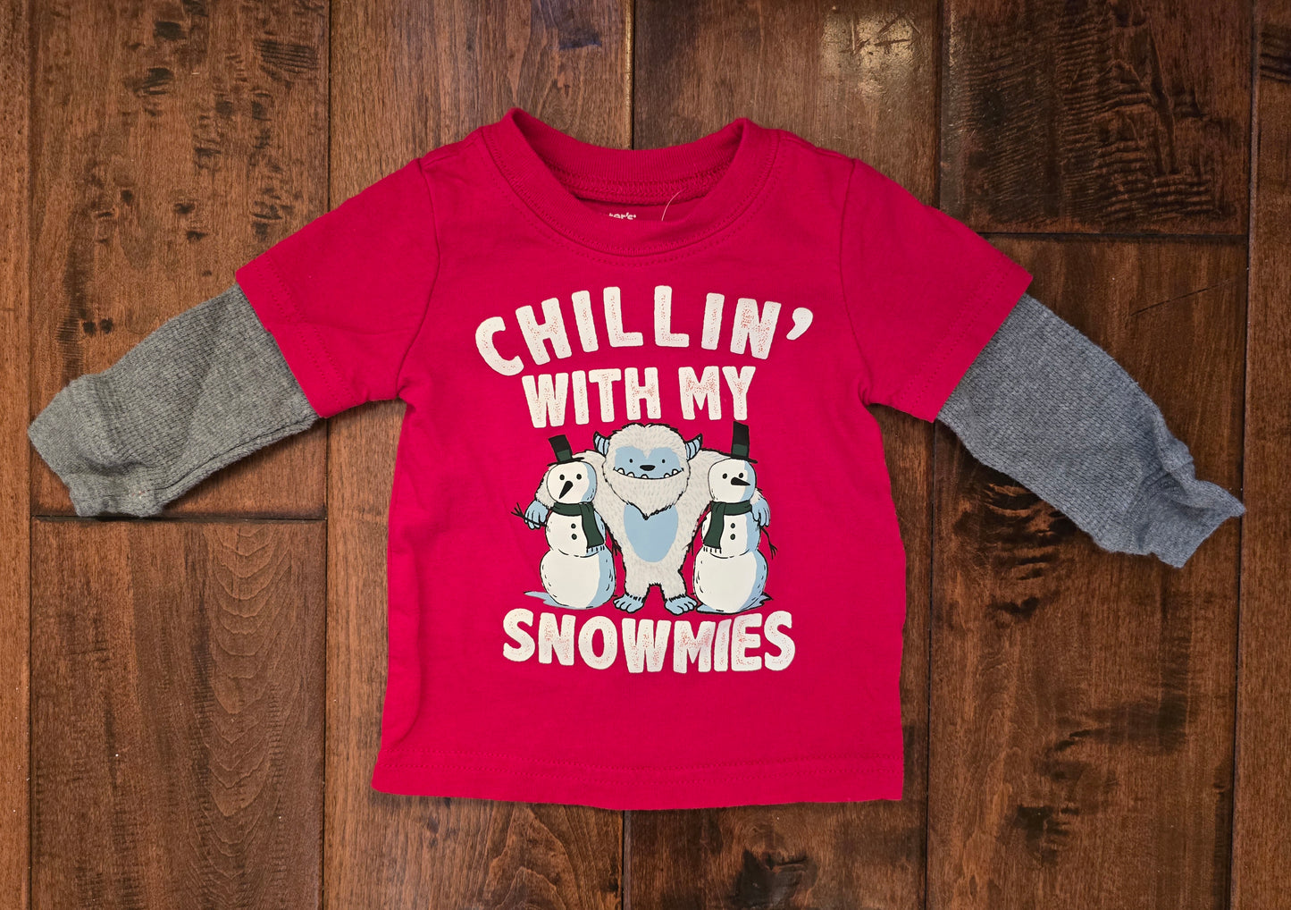 Carter's Boys Long Sleeve Shirt-3M