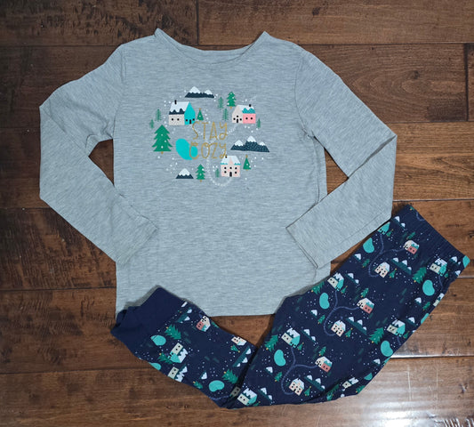 Cat&Jack Girls Snug Fit Pajama Set-6