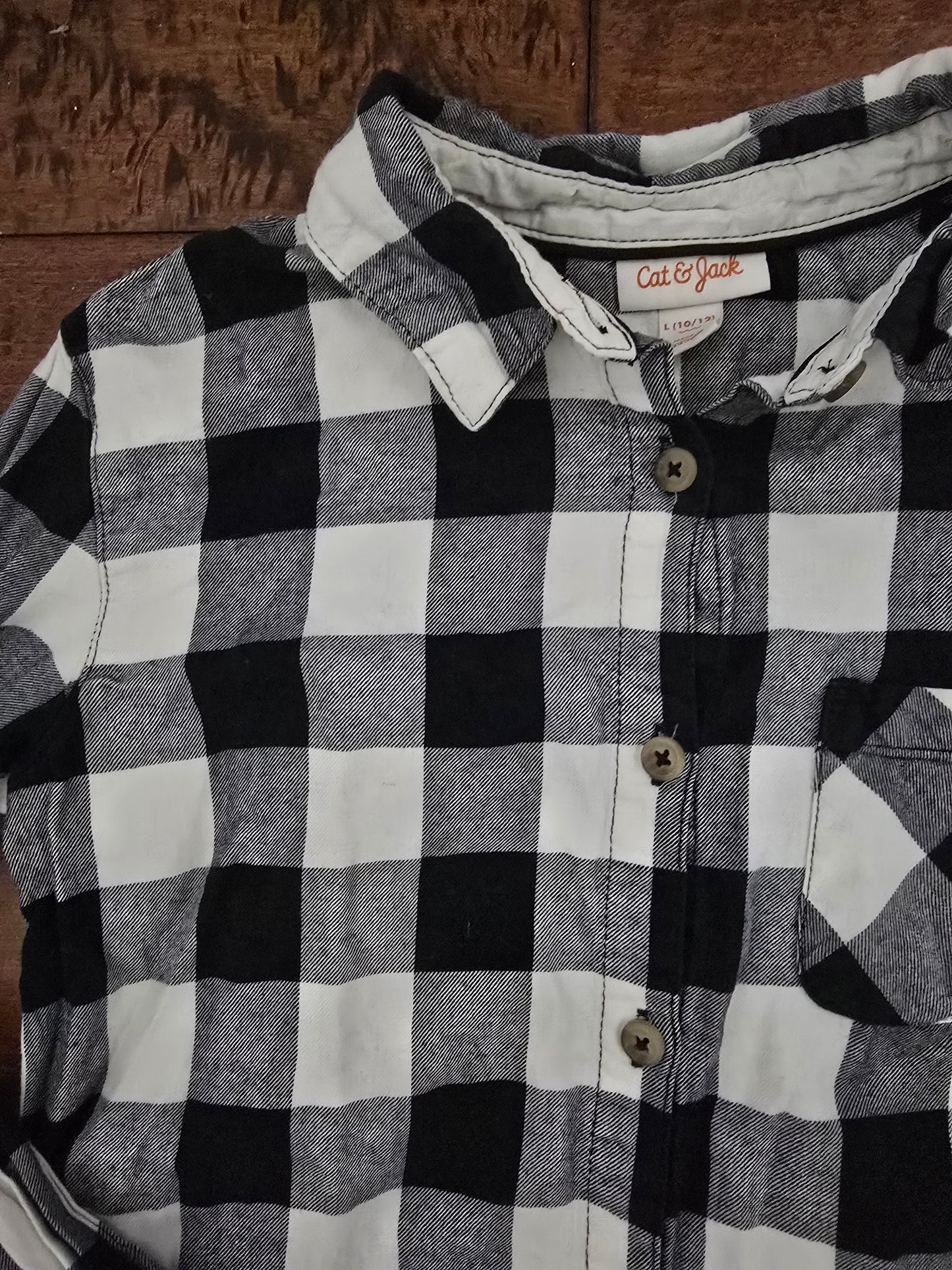 Cat&Jack Girls Plaid Dress-10/12