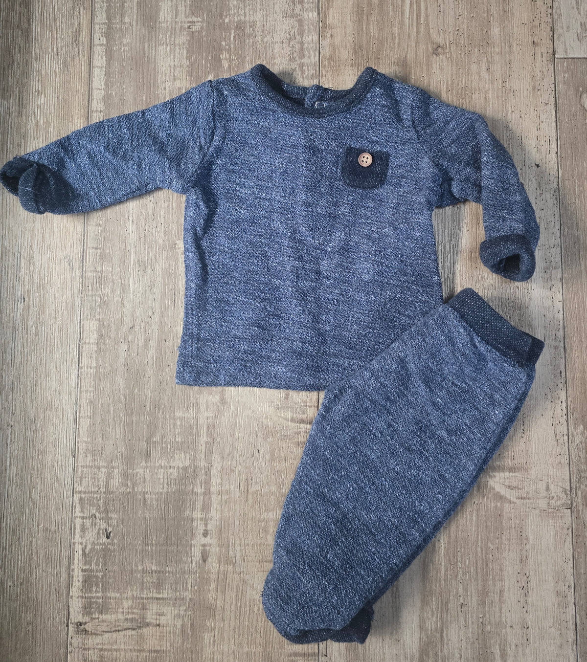 Carter's Boys 2-Piece Knit Sweatsuit Set - 3M