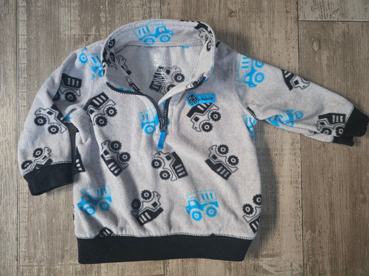 Carter's Boys Fleece Pullover Sweatshirt - 3/6M