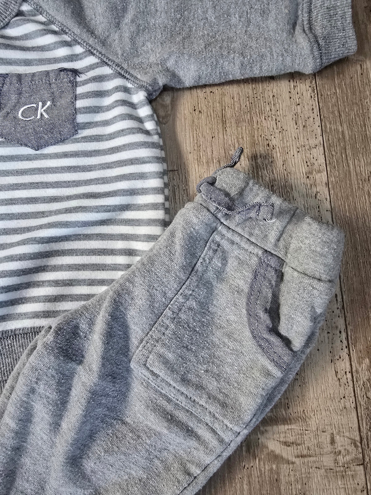Calvin Klein Boys 2-Piece Sweat Set - 3/6M