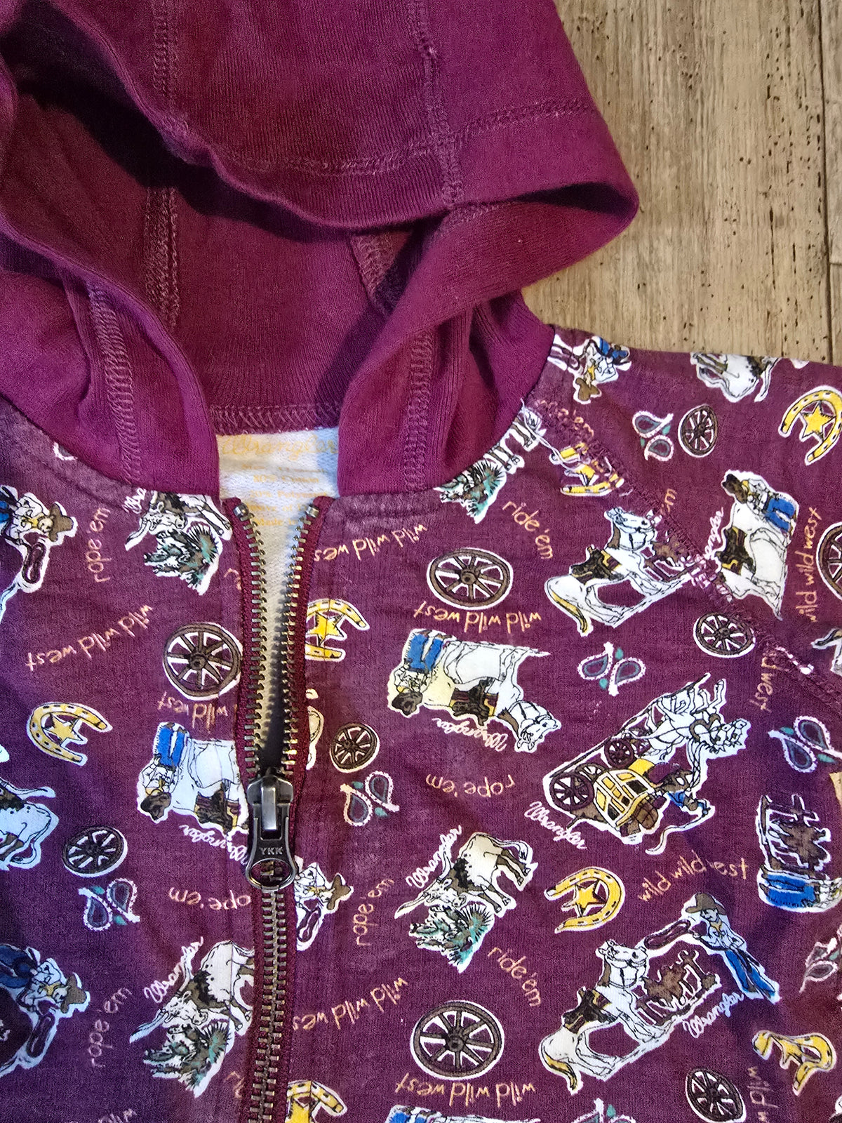 Wrangler Girls Front Zip Hoodie - 12M
