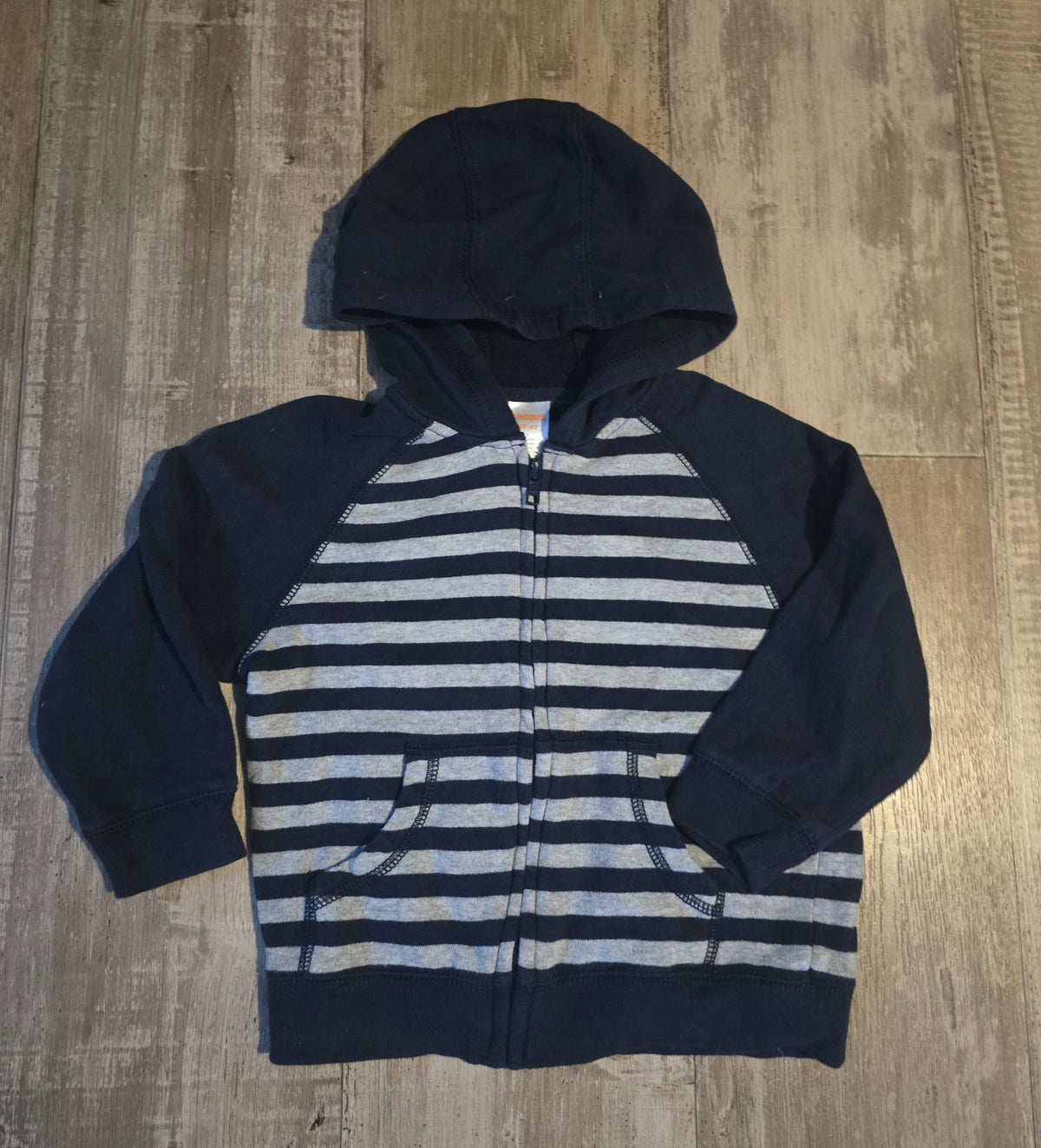 Gymboree Boys Front Zip Hoodie - 2/3T