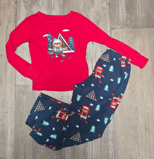 Cat&Jack Boys Christmas Fleece Pajama Set – 4T
