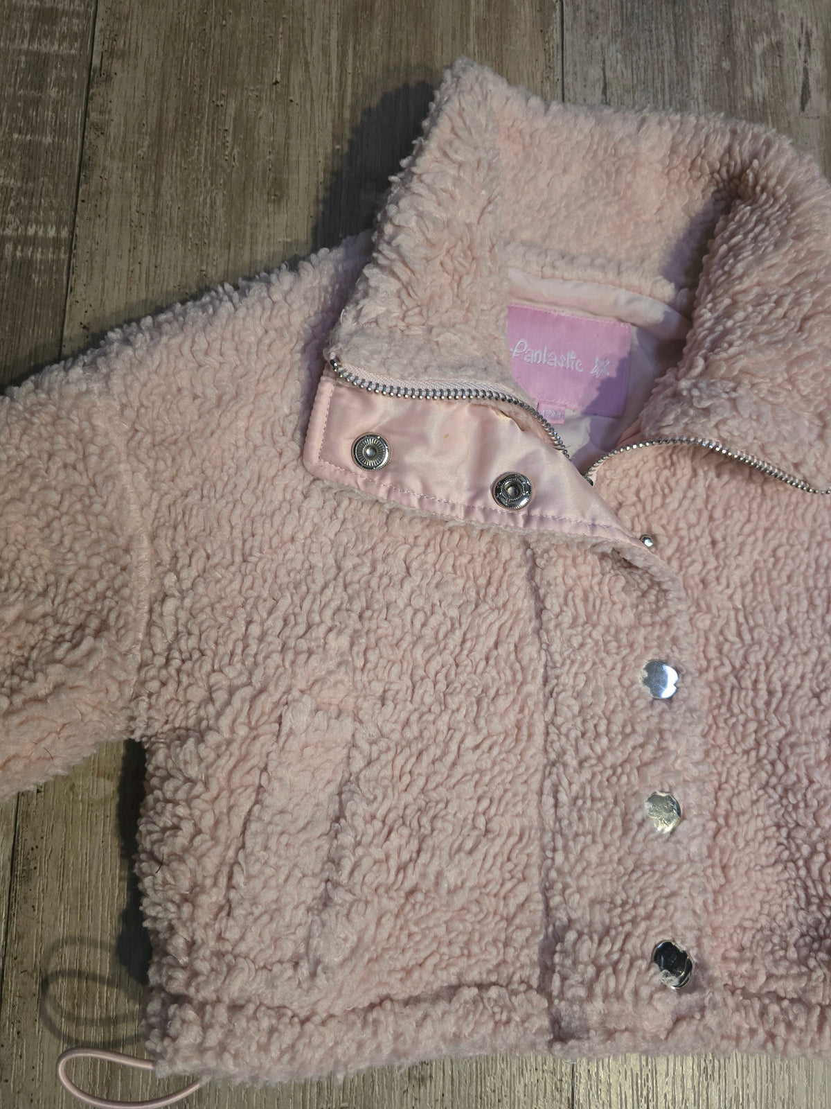 Fanlaslie Girls Sherpa Winter Coat – 12M