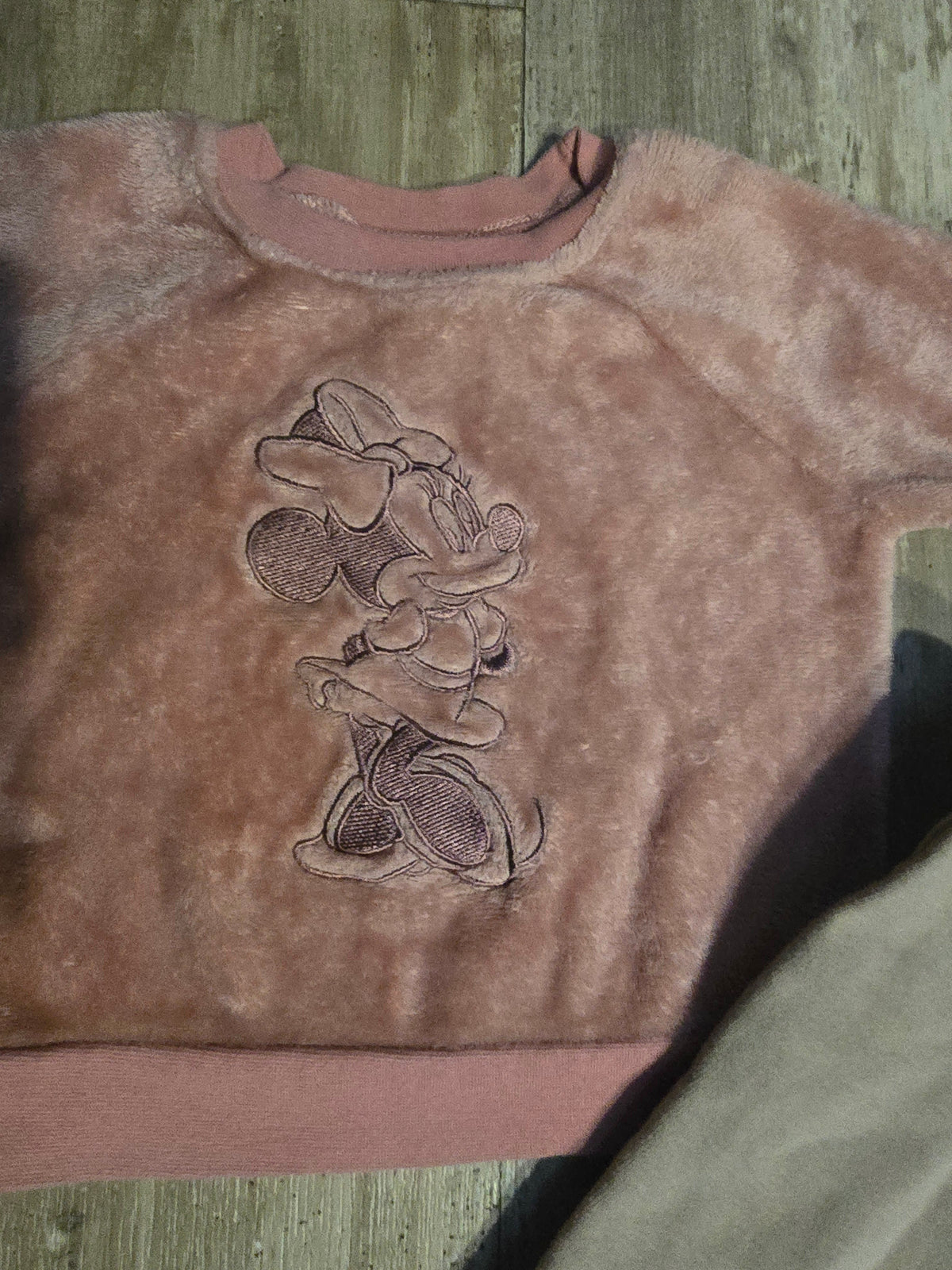 Disney Minnie Mouse Girls 2-Piece Sweatshirt Set – 18M