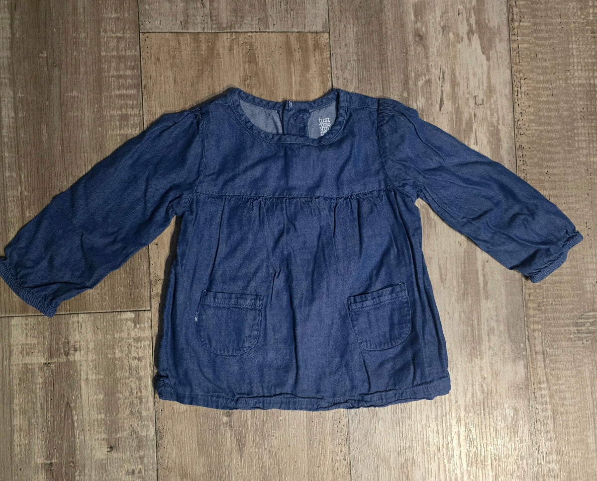Carter’s Girls Babydoll Tunic Top  – 18M