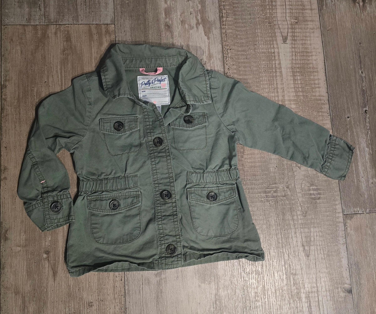 Carter’s Girls Military-Style Jacket – 24M
